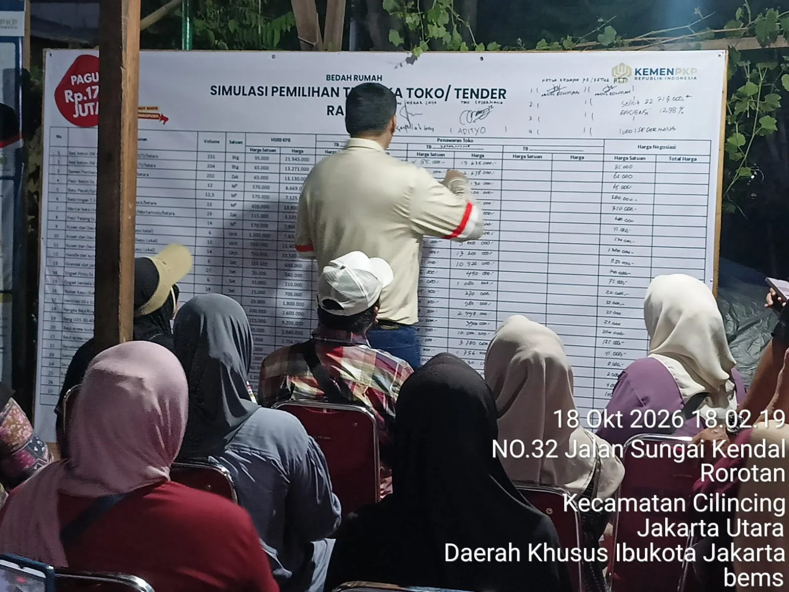 Beritaliputan.id || JAKARTA – Menteri Perumahan dan Kawasan Permukiman (PKP) RI Maruarar Sirait meninjau langsung program bedah rumah bantuan pemerintah di RW 08, Kelurahan Rorotan, Kecamatan Cilincing, Jakarta Utara